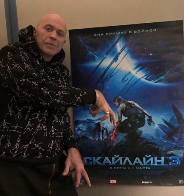 Сергей Дружко стал пришельцем в новом фантастическом боевике «Скайлайн 3»
